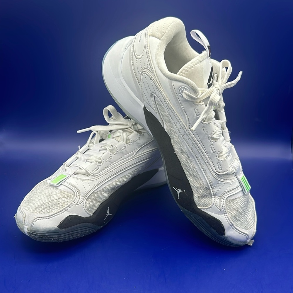 Nike Kids Jordan Luka 2 Trick Shot Size 6.5 Y White Green Strike Dz3498-103|